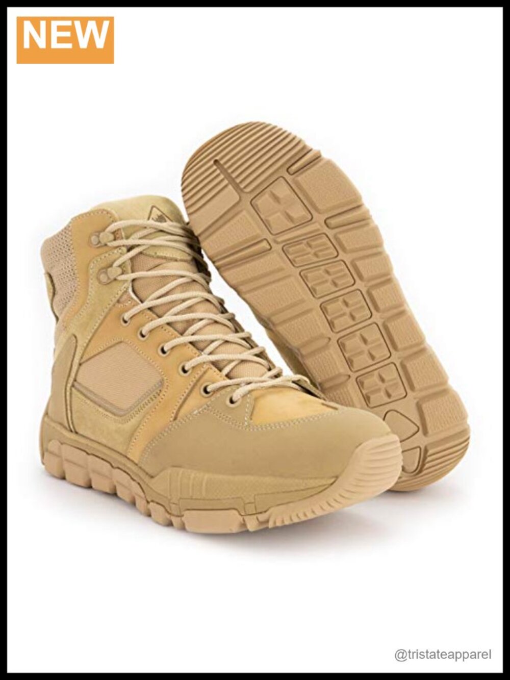 Men's Tactical Side Zip Work Boots Leather Ballistic Nylon